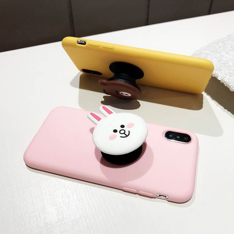 [ SAMSUNG ] Ốp Lưng Silicon Gấu - Thỏ (Kèm Phụ Kiện) - B019 | BigBuy360 - bigbuy360.vn