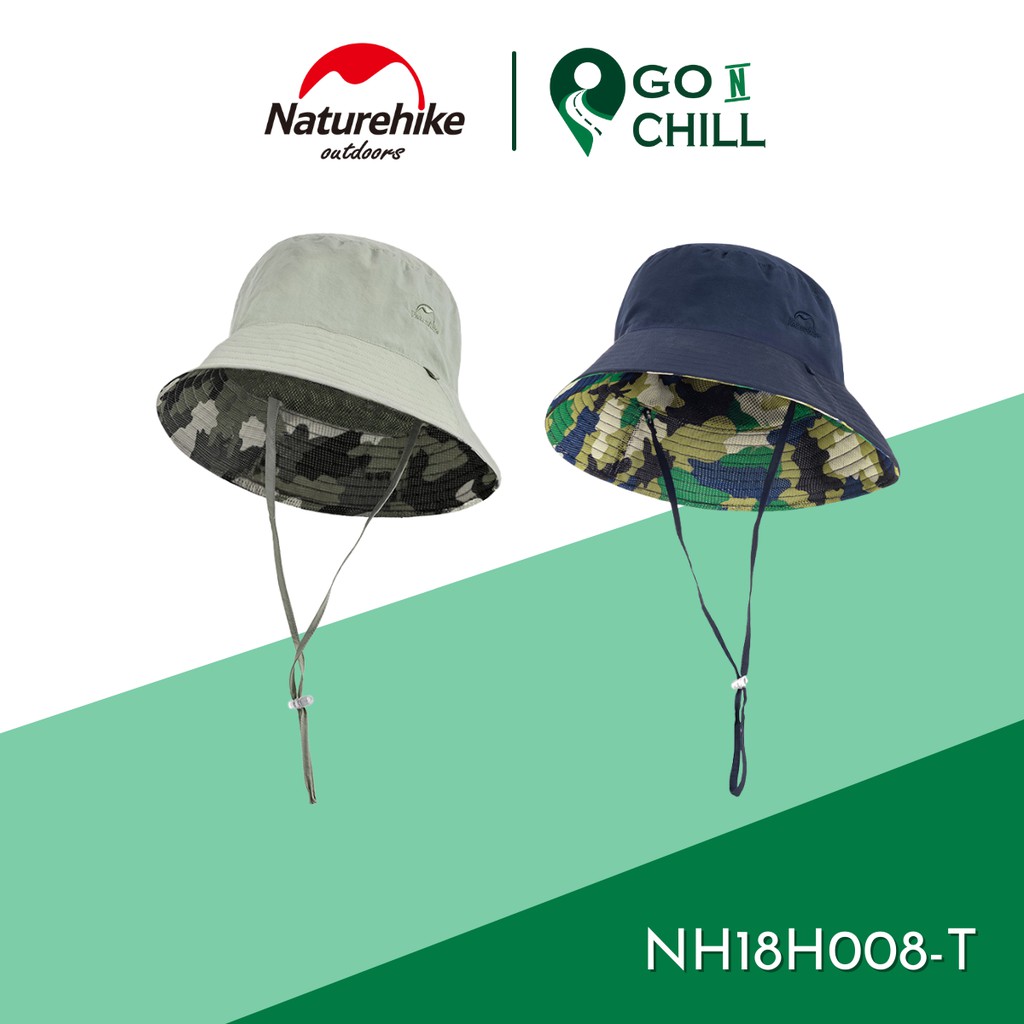 Mũ tai bèo bucket chống nắng siêu nhẹ dã ngoại thời trang NatureHike NH18H008-T