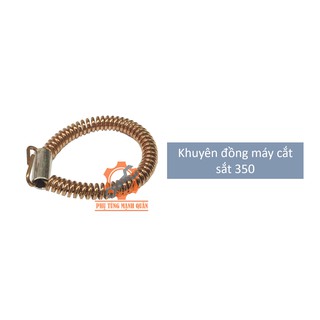 6 cái khuyên đồng - lò xo đồng lắp máy cắt sắt 350