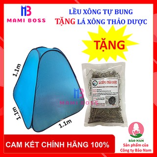 LỀU XÔNG HƠI TỰ BUNG TẶNG LÁ XÔNG THẢO DƯỢC MAMI BOSS - MÀU NGẪU NHIÊN