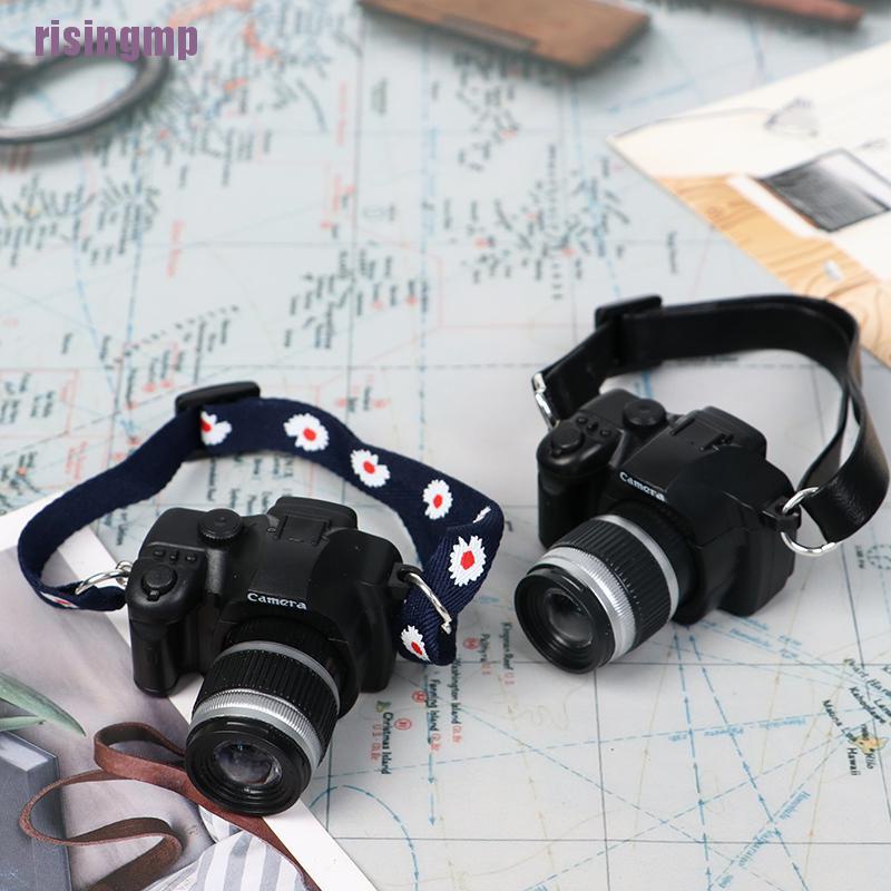 Mô hình máy ảnh mini đáng yêu dành cho trang trí nhà búp bê