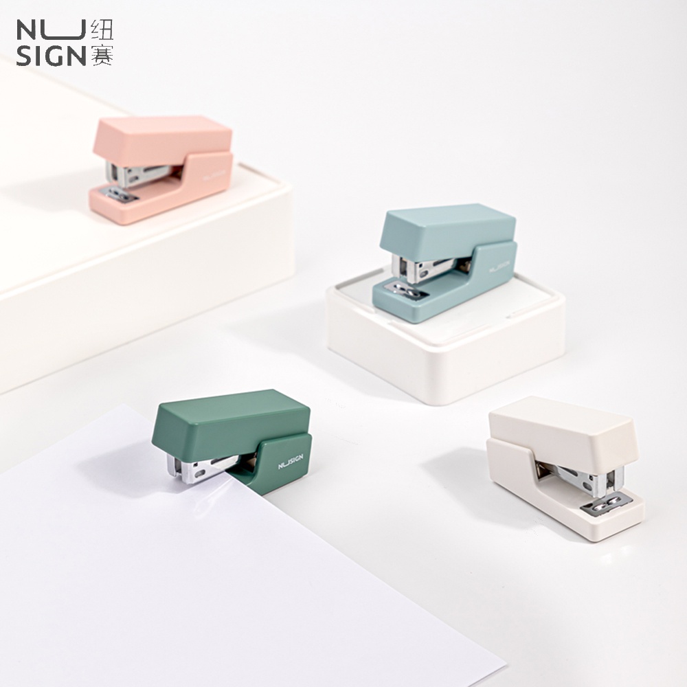 Dụng Cụ Dập Ghim Mini Cầm Tay Tiết Kiệm Sức Lao Động Tiện Dụng Cho Học Sinh / Văn Phòng