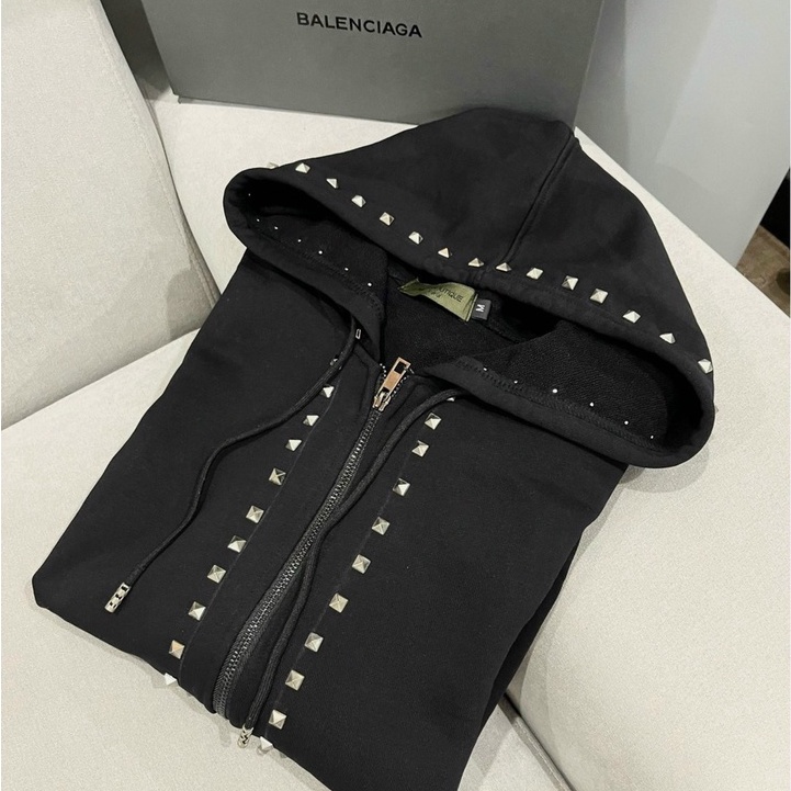 Áo Khoác Đính Đá ❤ Áo Hoodie Nỉ Dày Dặn Nam Nữ NVA180