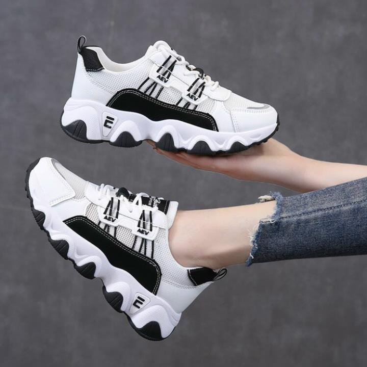 Tết Sale (Hàng mới) Giày bata thể thao đế sóng phối màu - Siêu chất : 2021 ^ . ^ ' ) ྇ # . !