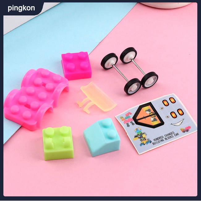 Xe Kéo Đồ Chơi Mini Nhiều Màu Sắc Dễ Thương Cho Bé