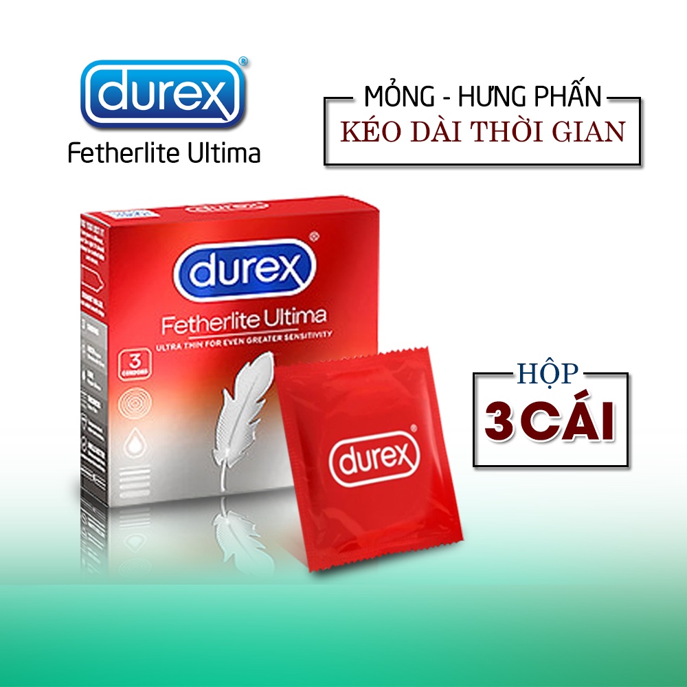 [Tặng 2 Hộp BCS Durex] Combo 6 Sắc Thái Đủ Loại Dòng BCS Durex [Hộp 3 Bao] - Có Chất Gây Tê Giúp Kéo Dài Q.H.ệ Lâu Hơn