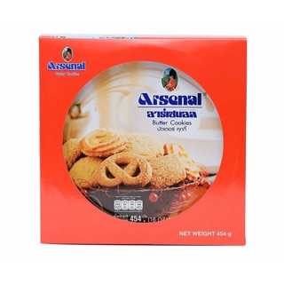 BÁNH QUY ARSENAL Hộp Thiếc 454g