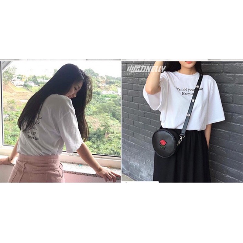 Áo phông nelly heybig (có sẵn) leave