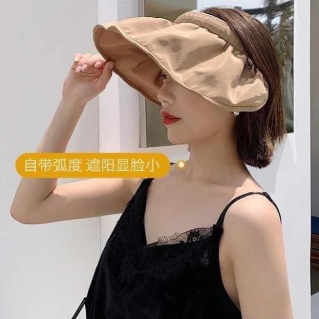 (HÀNG SẴN) MŨ CHỐNG NẮNG NỬA ĐẦU HOT 2020