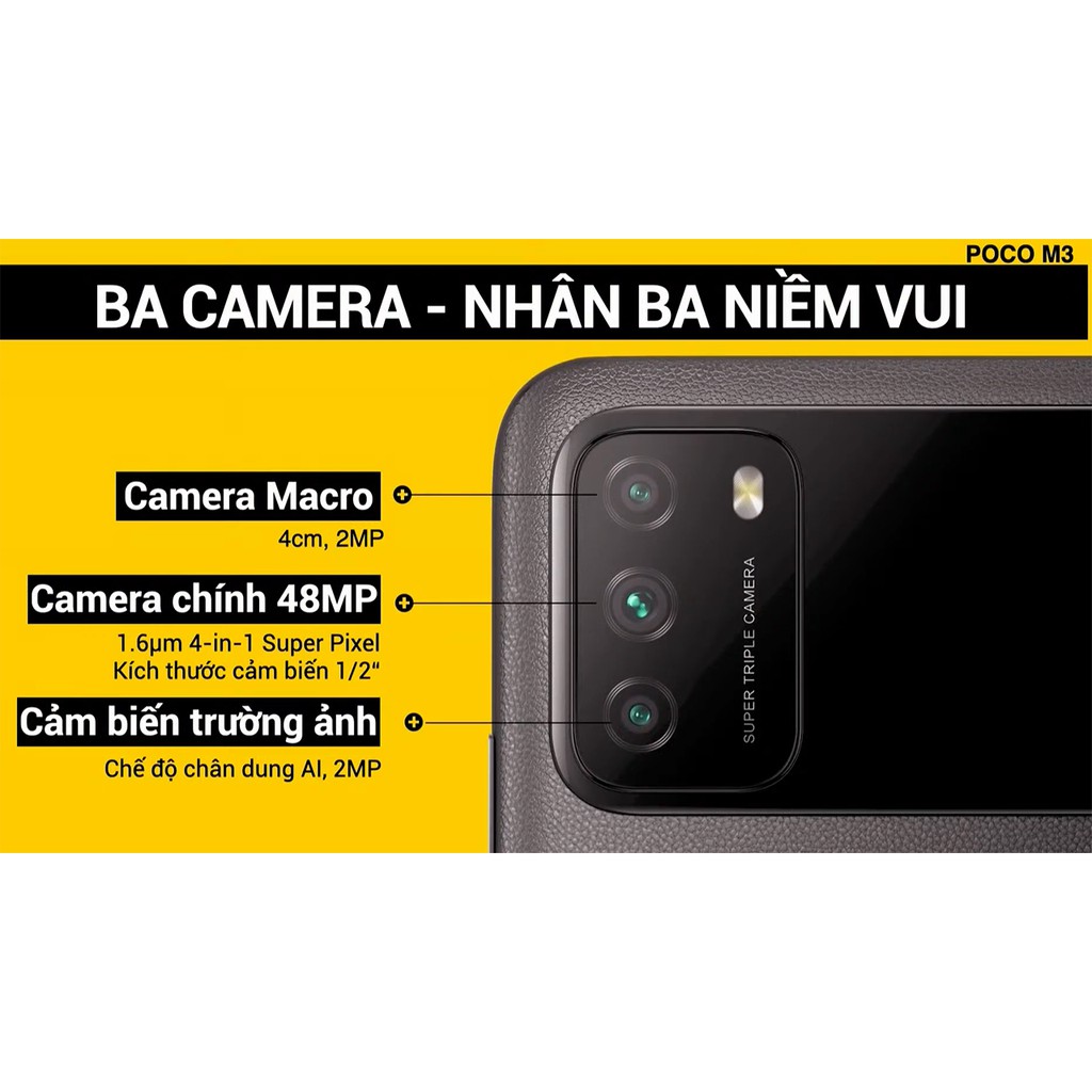 Điện thoại Xiaomi POCO M3 (4G/64GB) – Hàng chính hãng | BigBuy360 - bigbuy360.vn