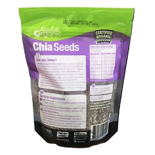 [Chính hãng] Hạt Chia Organic Absolute Úc (250g)