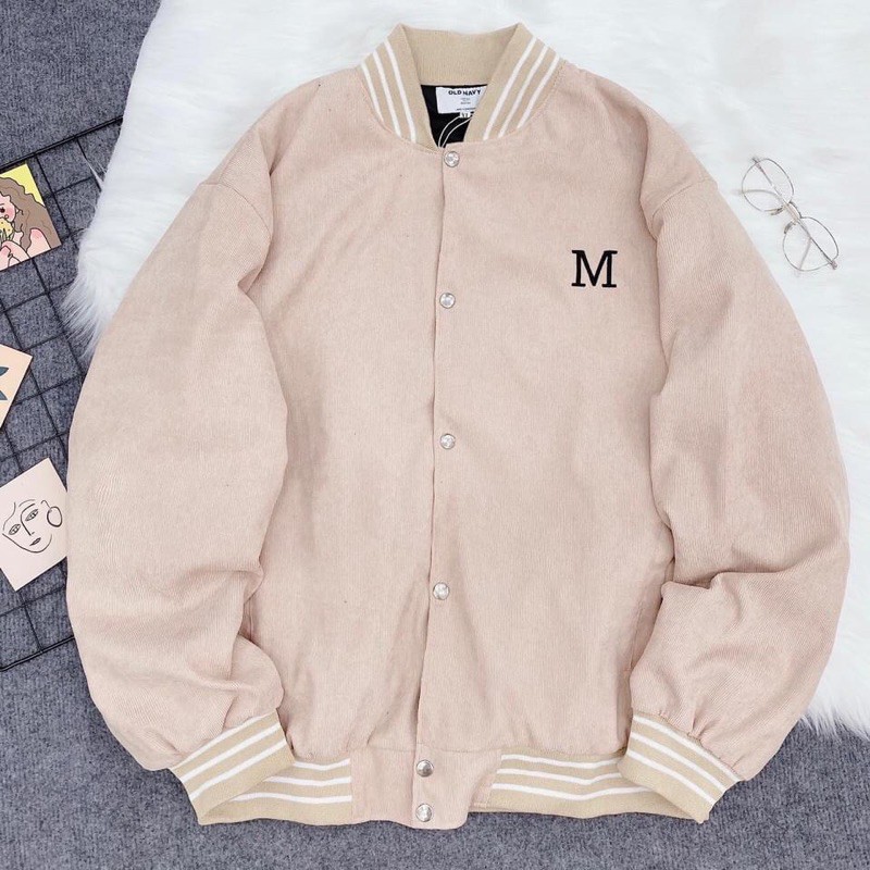 Áo Bomber Kaki 2 lớp lót dù Mr Mib Unisex