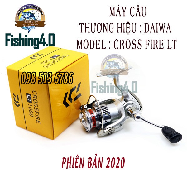 Máy câu cá Daiwa CrossFire LT 1000 đến 6000 phiên bản 2020 - Chính hãng