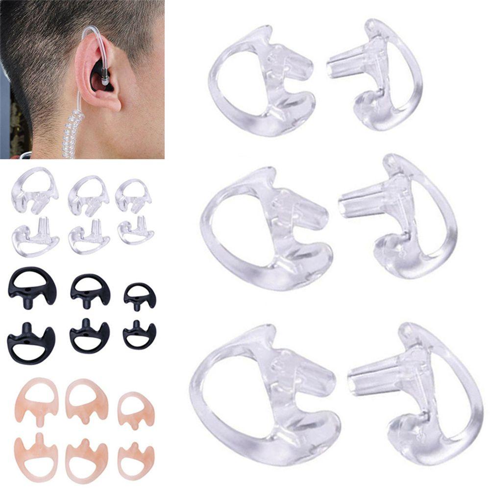 BTLIMER 1 Cặp Nút Bọc Tai Nghe Bằng Silicon Mềm Thoải Mái Cho Bộ Đàm S / M / L