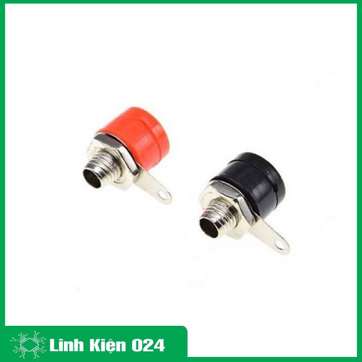 Đầu kết nối JS90 ngắn 2 màu đỏ, đen tùy chọn (1 chiếc)
