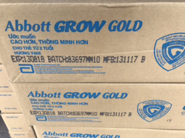 [CHỈ SHIP HỒ CHÍ MINH]  Sữa bột pha sẵn Abbott Grow Gold 180ml (2 tuổi trở lên)