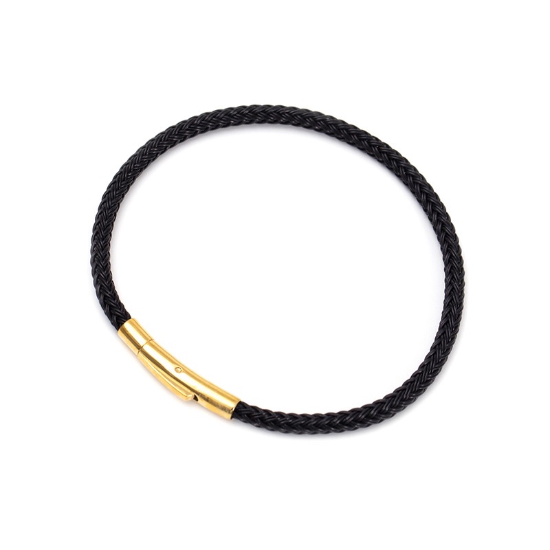 Vòng tay dây thép 2-3mm [Tặng kèm 2 chặn cao su] - MH790