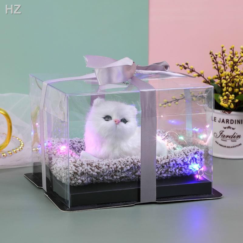 Quà tặng sinh nhật cô gái ý nghĩa cao cấp của bạn trái tim mèo dễ thương trai sáng tạo viên Ngày lễ tình nhân Tanabata