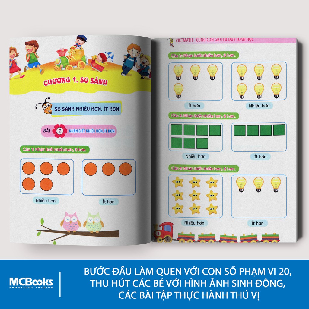 Sách - Vietmath - Cùng Con Giỏi Tư Duy Toán Học 2 - MCBooks