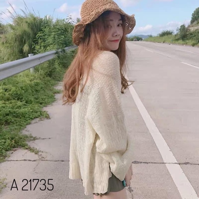 Áo khoác cadigan len tơ mỏng mix ngoài siêu xinh | BigBuy360 - bigbuy360.vn