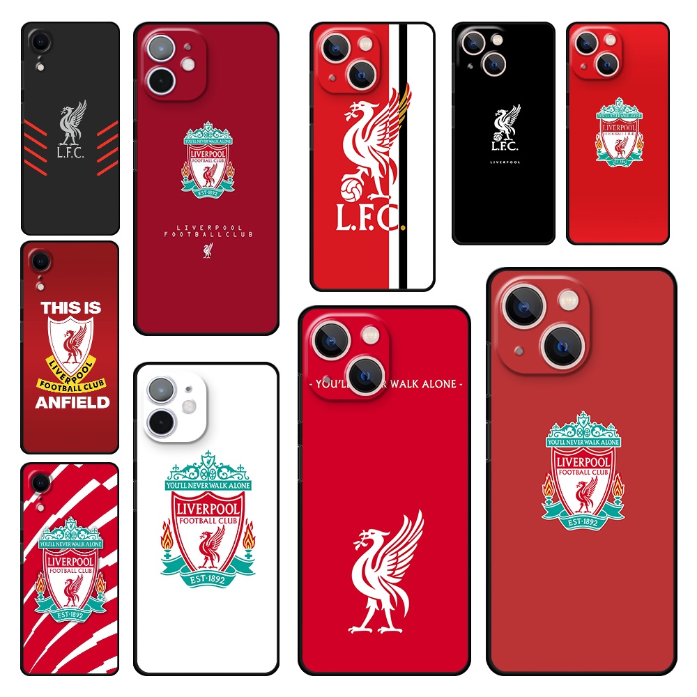 Ốp Điện Thoại Silicon In Logo Liverpool Cho iPhone X XR XS Max 11 Pro