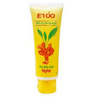 (CHÍNH HÃNG)  Sữa Rửa Mặt E100 Nghệ