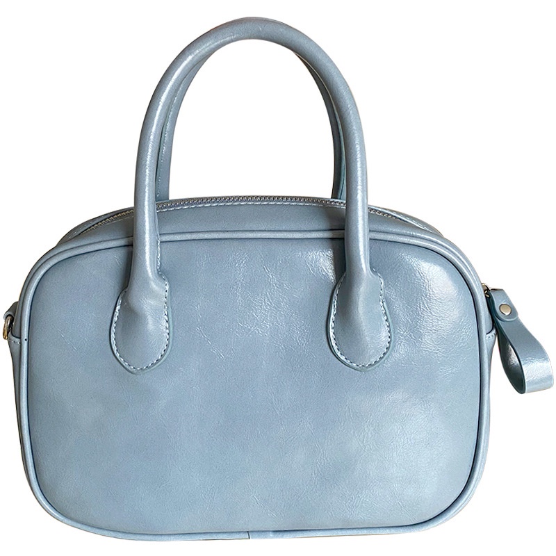 Túi Đeo Chéo Một Bên Vai Bằng Sáp Dầu Nhỏ Phong Cách Hàn Quốc Thời Trang Xuân Hè Hàng Mới Dành Cho Bạn Nữ 2021