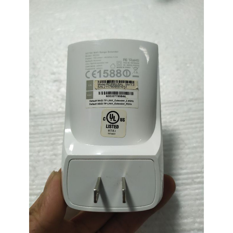 Bộ kích sóng wifi tplink re200 băng tần kép