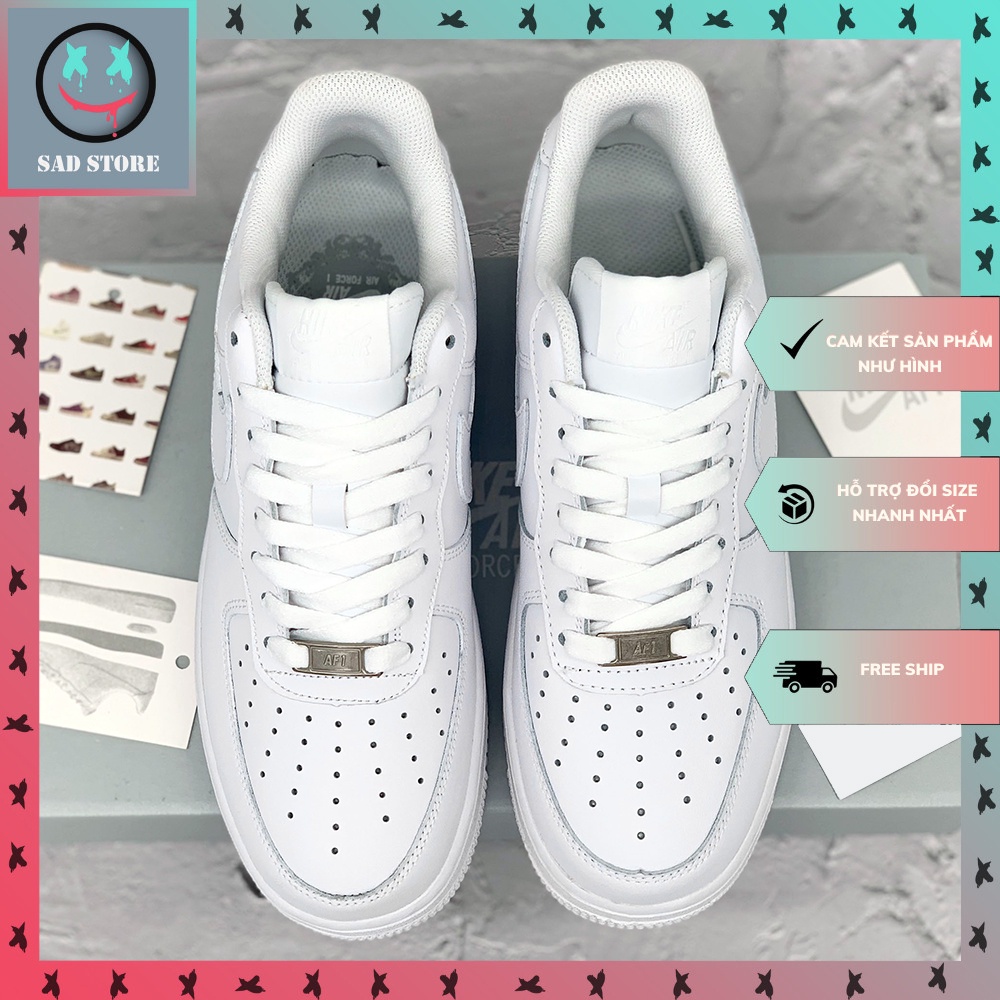 Giày_Nike Trắng Nam Nữ, Giày_Nike Air Force 1 Thể Thao Sneaker Full Box + Bill Free Ship Toàn Quốc | BigBuy360 - bigbuy360.vn