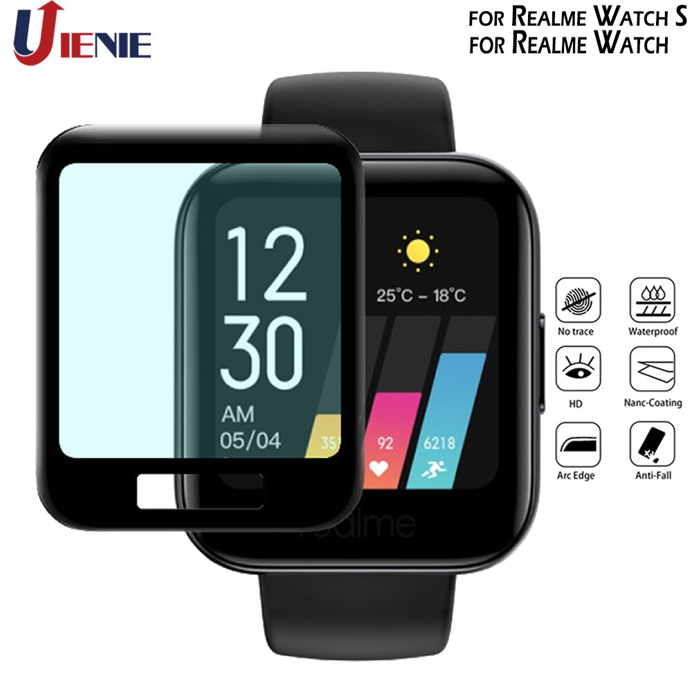 Miếng Dán Bảo Vệ Màn Hình 3d Cho Đồng Hồ Thông Minh Realme Watch S / Realme