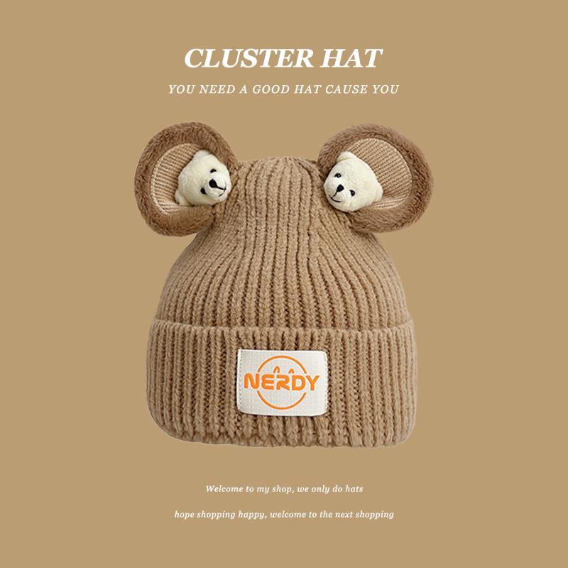 Mũ Len Dệt Kim Đính Tai Lạc Đà Dễ Thương Và Ngọt Ngào