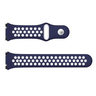 Dây đeo silicon 2 màu cho đồng hồ thông minh Fitbit Ionic