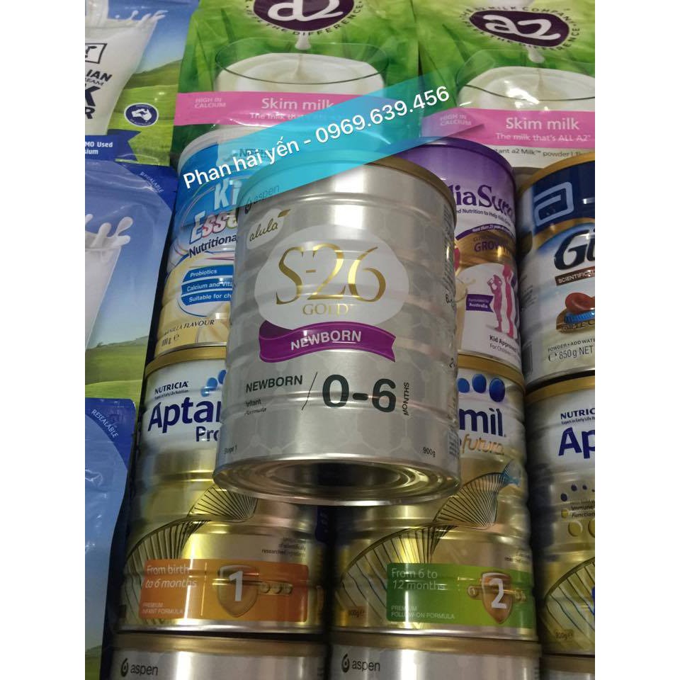 Sữa S26 số 0-6 mẫu mới của Úc
