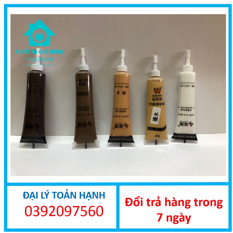 TUÝP KEM CHE KHUYẾT ĐIỂM GỖ 25G- Keo trám khuyết điểm gỗ_ĐẠI LÝ TOẢN HẠNH