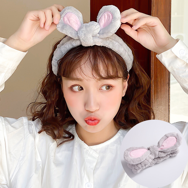 Băng đô rửa mặt chống trượt thời trang Hàn Quốc đáng yêu