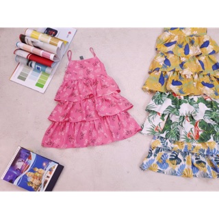 Váy maxi bèo tầng