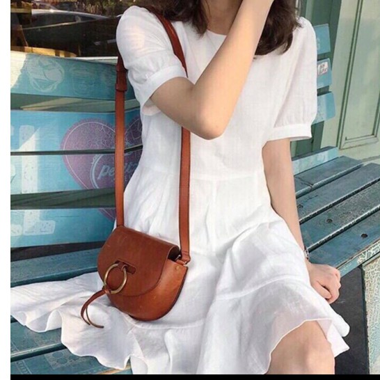 🌟ĐẦM BABYDOLL TRẮNG XÒE ĐAI THẮT EO THIÊN THẦN (kèm ảnh thật) | BigBuy360 - bigbuy360.vn