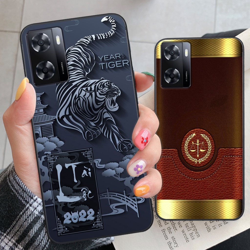 Ốp Oppo A57 4G in hình tài lộc, mã đáo ốp lưng cao cấp chất lượng