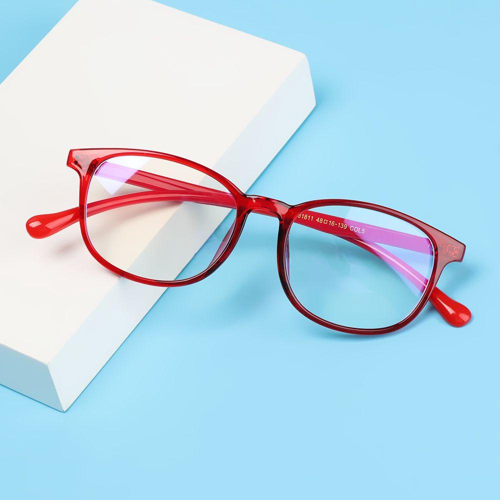 Mắt Kính Chống Ánh Sáng Xanh TR90 Gọng Nhẹ Nhiều Màu Sắc Thời Trang Dành Cho Trẻ Em