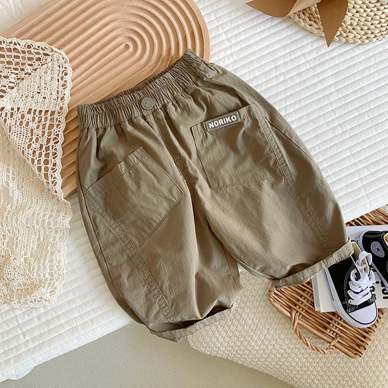 [Babycat] Hàng Có Sẵn Quần Short Quần Ngắn Thoáng Khí Phong Cách Phương Tây Nhật Bản Thời Trang Mùa Hè Hàng Mới Dành Cho Bé Trai
