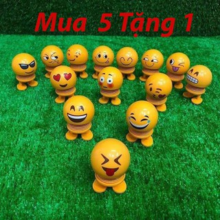 [ mua 5 tặng 1] combo 5 emoji lò xo