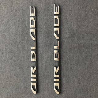 Tem decal chữ nổi AIR BLADE (2 CHỮ)