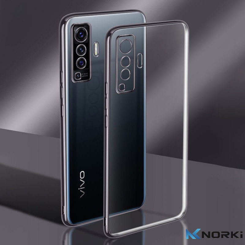 Ôp Điện Thoại Silicon Dẻo Tráng Gương Trong Suốt Sang Trọng Cho vivo y02s y78 y17s y27 y21 y33s y21s y20 y20i y20s y12a y12s y50 y30 Ốp