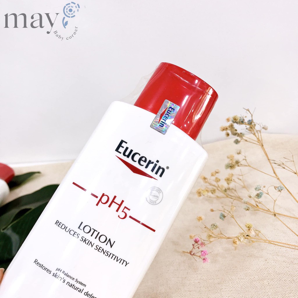 [CHÍNH HÃNG] Sữa dưỡng thể Eucerin Sensitive Skin pH5 Lotion 250ml
