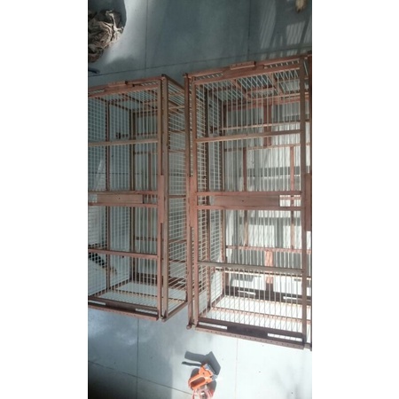 lồng tập lực óc mít ráp sẵn như hình 35*70 nan khít