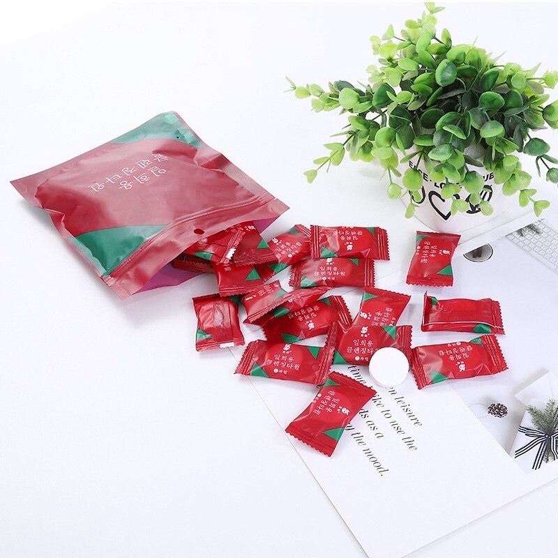 Combo 20 khăn nén du lịch tiện dụng 25*35cm
