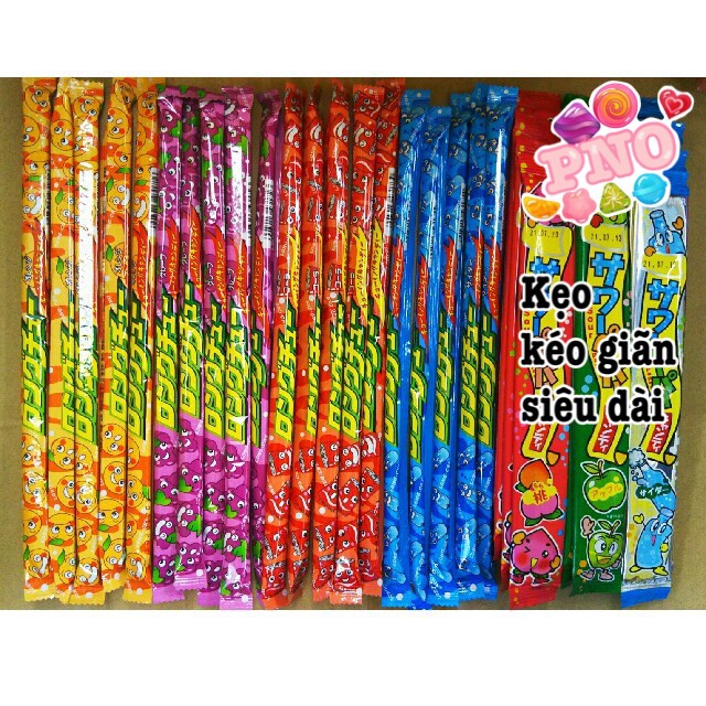 Kẹo Mềm Kéo Giãn Siêu Dài 20cm