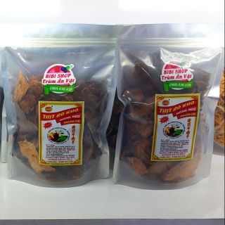 Khô bò hồng ngự_mềm miếng lớn 500gr