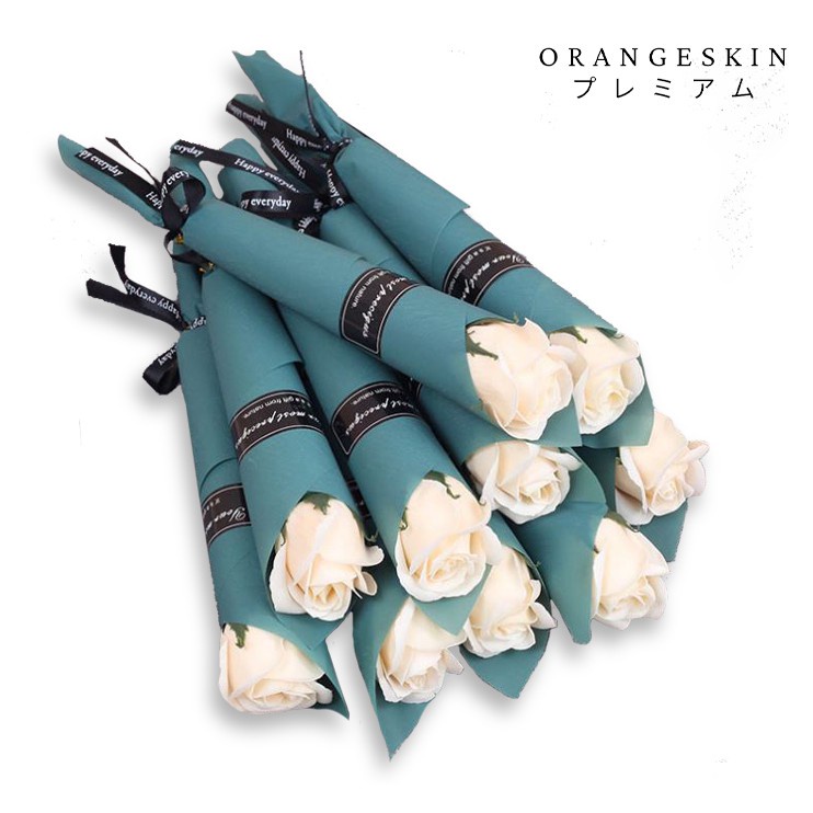 Set 10 Bông Hoa Hồng Sáp Lãng Mạn Ngày Lễ Tạ Ơn 2023