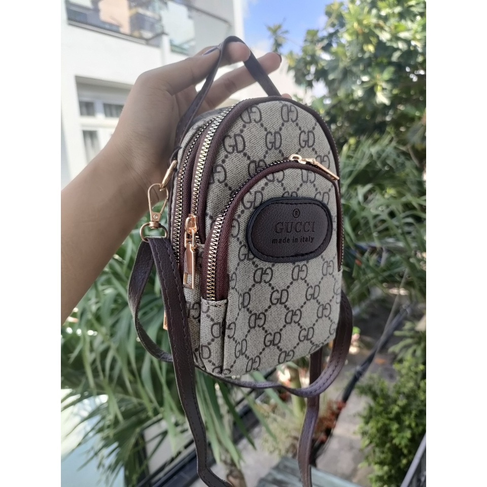 Túi xách đeo chéo nữ Forever túi đưng điện thoại nhiều ngăn giá rẻ mẫu mới nhất hàng đẹp DCFEV01 + ảnh thật